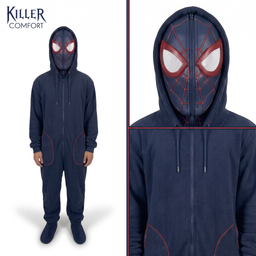 Miles spider onesie - navy - main