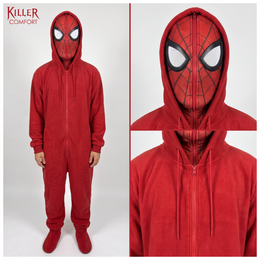 Peter spider onesie - red - main